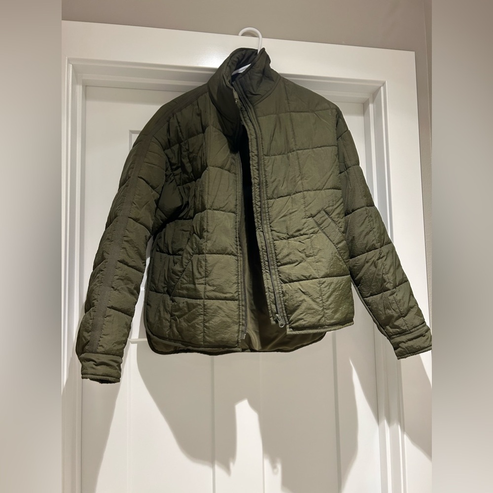 Olive green jacket